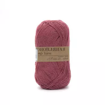 Пряжа Пехорка 'Конопляная' 50гр. 280м. (70% хлопок, 30% конопля) (290 клевер)