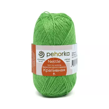 Пряжа Пехорка 'Крапивная' 50гр. 250м.(100% крапива) (65 экзотика)