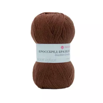 Пряжа Пехорка 'Кроссбред Бразилии' (50%шерсть мериносовая, 50%акрил) (173 грильяж)