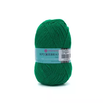 Пряжа Пехорка 'Кружевная' 50гр. 280м. (100% акрил) (742 бильярд)