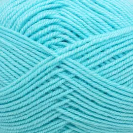 Пряжа Пехорка 'Народная' 100гр. 220м.(30%шерсть, 70%акрил высокообъемный) (222-Голубая бирюза)