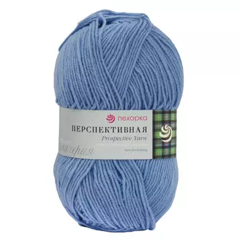 Пряжа Пехорка 'Перспективная' 100гр. 270м (50%шерсть, 50%акрил высокообъемный) (98-Лесной колокольч.)