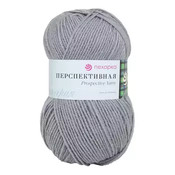 Пряжа Пехорка 'Перспективная' 100гр. 270м (50%шерсть, 50%акрил высокообъемный) (174-Стальной)