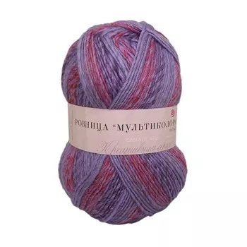 Пряжа Пехорка Ровница 'Мультиколоровая' 200гр. 400м. (50%шерсть, 50%акрил) (976 М)
