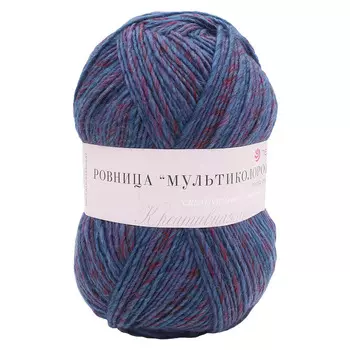 Пряжа Пехорка Ровница 'Мультиколоровая' 200гр. 400м. (50%шерсть, 50%акрил) (1088 М)
