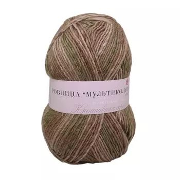 Пряжа Пехорка Ровница 'Мультиколоровая' 200гр. 400м. (50%шерсть, 50%акрил) (741 М)