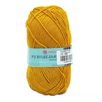 Пряжа Пехорка 'Рукодельная' 50гр. 175м (100% акрил) (447-Горчица)