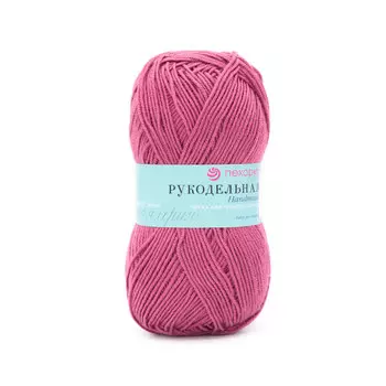 Пряжа Пехорка 'Рукодельная' 50гр. 175м (100% акрил) (49-Фуксия)