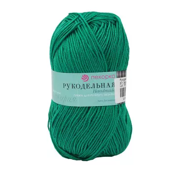 Пряжа Пехорка 'Рукодельная' 50гр. 175м (100% акрил) (511-Зелёнка)