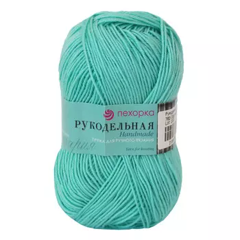 Пряжа Пехорка 'Рукодельная' 50гр. 175м (100% акрил) (762-Лазурный)