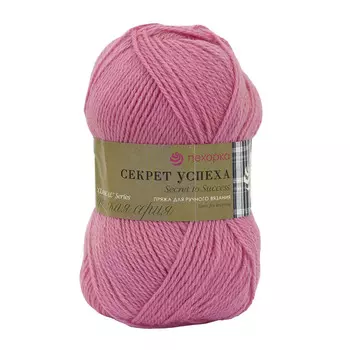 Пряжа Пехорка 'Секрет успеха' (100%шерсть) (163-Миндаль)