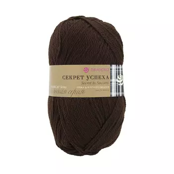 Пряжа Пехорка 'Секрет успеха' (100%шерсть) (251-Коричневый)