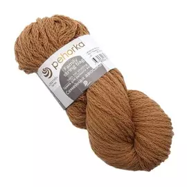 Пряжа Пехорка 'Семейная Авоська' 100гр. 80м (100% акрил) (165 т.бежевый)