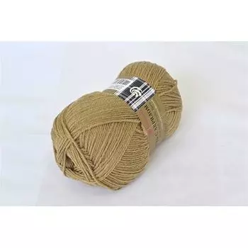 Пряжа Пехорка 'Шерсть с акрилом' 100гр. 300м. (50% шерсть, 50% акрил) (412-Верблюжий)