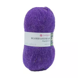 Пряжа Пехорка 'Великолепная' (30%ангора, 70%акрил) (78-Фиолетовый)