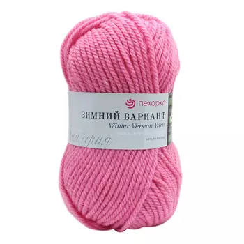 Пряжа Пехорка 'Зимний вариант' 100гр. 100м (95% шерсть, 5% акрил объемный) (163-Миндаль)