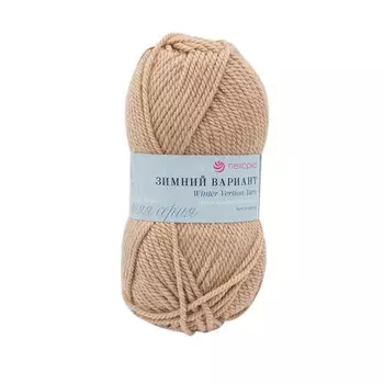 Пряжа Пехорка 'Зимний вариант' 100гр. 100м (95% шерсть, 5% акрил объемный) (270-Мокрый песок)