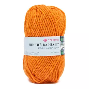 Пряжа Пехорка 'Зимний вариант' 100гр. 100м (95% шерсть, 5% акрил объемный) (259-Осенний лист)