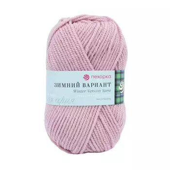 Пряжа Пехорка 'Зимний вариант' 100гр. 100м (95% шерсть, 5% акрил объемный) (190-Лотос)