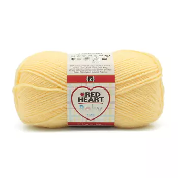 Пряжа Red Heart 'Baby 185' 50гр 185м (100% акрил) (01021 ванильный)