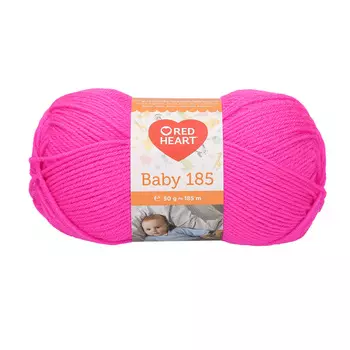 Пряжа Red Heart 'Baby 185' 50гр 185м (100% акрил) (01036 розовый)