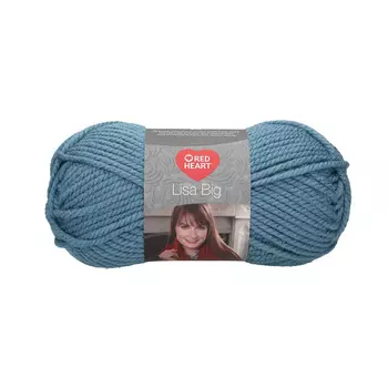 Пряжа Red Heart 'Lisa Big' 200гр 120м (100% акрил) (00153 джинс)