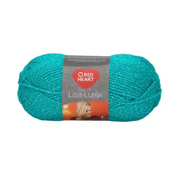 Пряжа Red Heart 'Lisa Lurex' 50гр 133м (97% акрил, 3% полиэстер) (00013 изумруд)