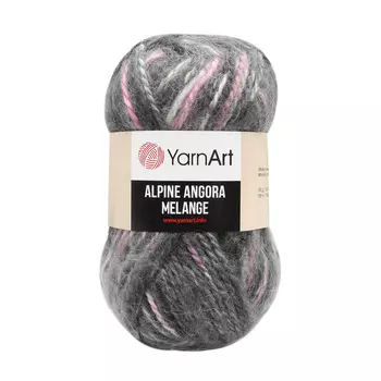 Пряжа YarnArt 'Alpine Angora Melange' 150г 150м (20% шерсть, 80% акрил) (434 меланж)