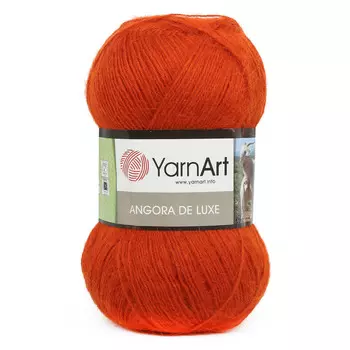 Пряжа YarnArt 'Angora de Lux' 100гр. 520м (70%мохер, 30%акрил) (3027 терракот)