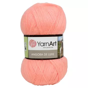 Пряжа YarnArt 'Angora de Lux' 100гр. 520м (70%мохер, 30%акрил) (565 персик)