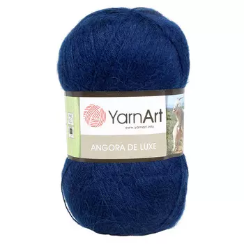 Пряжа YarnArt 'Angora de Lux' 100гр. 520м (70%мохер, 30%акрил) (583 т.синий)