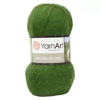 Пряжа YarnArt 'Angora de Lux' 100гр. 520м (70%мохер, 30%акрил) (530 болотный)