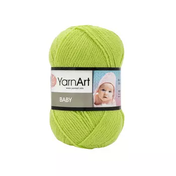 Пряжа YarnArt 'Baby' 50гр 150м (100% акрил) (13854 яр.салат)