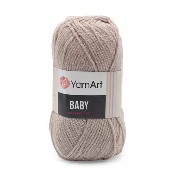Пряжа YarnArt 'Baby' 50гр 150м (100% акрил) (857 дымчатый)