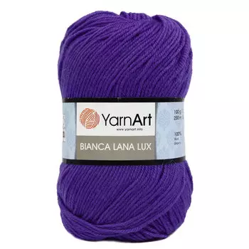 Пряжа YarnArt 'Bianca' 100гр. 240м (100%шерсть) (855 сирень)
