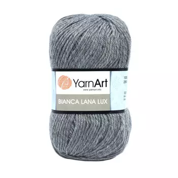 Пряжа YarnArt 'Bianca' 100гр. 240м (100%шерсть) (860 серый)