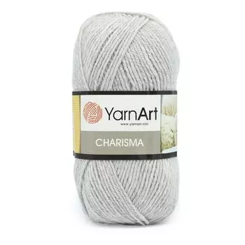 Пряжа YarnArt 'Charisma' 100гр. 200м (80%шерсть, 20%акрил) (0282 св.серый)