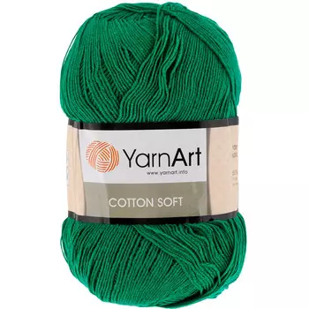 Пряжа YarnArt 'Cotton soft' 100гр 600м (55% хлопок, 45% акрил) (52)