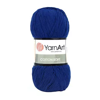 Пряжа YarnArt 'Cotton soft' 100гр 600м (55% хлопок, 45% акрил) (54)
