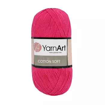 Пряжа YarnArt 'Cotton soft' 100гр 600м (55% хлопок, 45% акрил) (59)