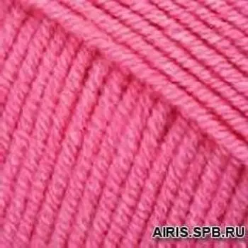 Пряжа YarnArt 'Cotton soft' 100гр. 600м. (55%хлопок+45%акрил)ТУ (42 яр.розовый)