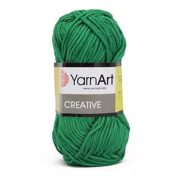 Пряжа YarnArt 'Creative' 50гр 85м (100% хлопок) (227 зеленый)