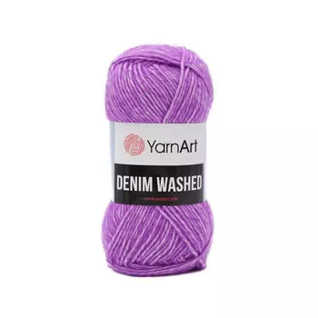 Пряжа YarnArt 'Denim Washed' 50гр 130м (70% хлопок, 30% акрил) (904 сиреневый)