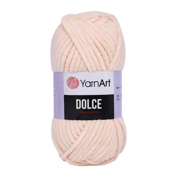 Пряжа YarnArt 'Dolce' 100г. 120м (100% микрополиэстер) (779 розовый жемчуг)