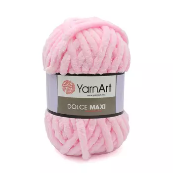 Пряжа YarnArt 'Dolce Maxi' 200гр 70м (100% микрополиэстер) (750 св-розовый)