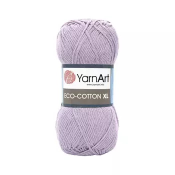 Пряжа YarnArt 'Eco Сotton XL' 200гр 220м (85% хлопок, 15% полиэстер) (771 сиреневый)