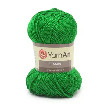 Пряжа YarnАrt 'Etamin' 30гр 180м (100% акрил) (438 яр.зелень)