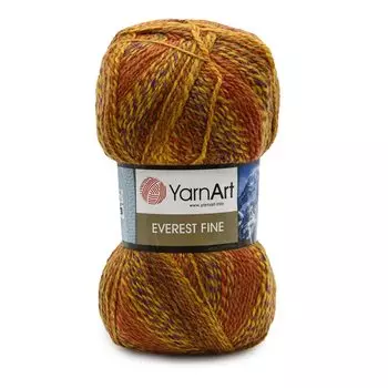 Пряжа YarnArt 'Everest fine' 200гр 610м (30% шерсть, 70% акрил) (8031 меланж)