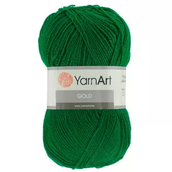 Пряжа YarnArt 'Gold' 100гр. 400м. (92%акрил, 8%метанит) (9049)