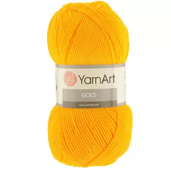 Пряжа YarnArt 'Gold' 100гр. 400м. (92%акрил, 8%метанит) (9047)